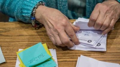 ballots being counted for Ted Cruz