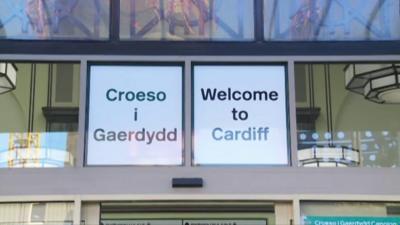 On 19 November, 2016, 70,000 rugby fans travelled through Cardiff station for the Wales v Japan match