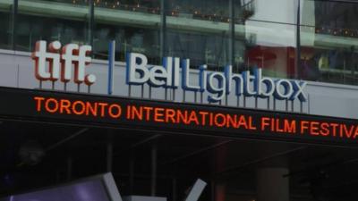 Sign for the Toronto International Film Festival