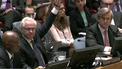 Vitaly Churkin, Russian ambassador the the UN