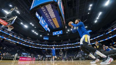 Behind-the-scenes in the NBA's new stadium