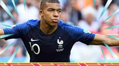 Kylian Mbappe of France