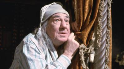 Michael Hordern as Ebenezer Scrooge