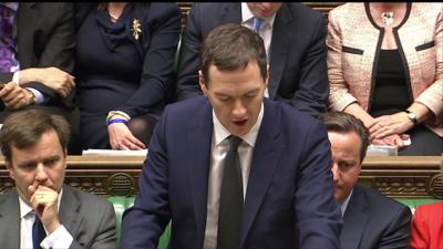 Chancellor of the Exchequer George Osborne