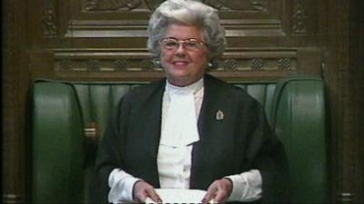 Betty Boothroyd