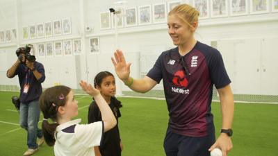 England Women's cricket captain Heather Knight