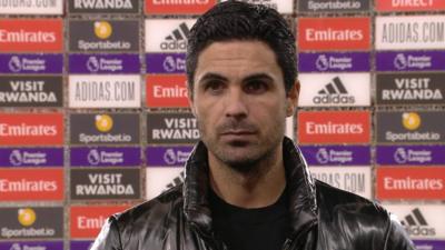 Arsenal manager Mikel Arteta