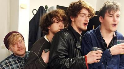 British rock band Viola Beach who have died, along with their manager, after the car they were travelling in plunged into a canal in Sweden