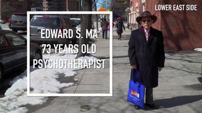 Edward S MA 73 years old psychotherapist