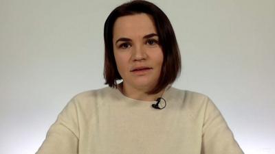 Svetlana Tikhanovskaya, Belarus opposition leader