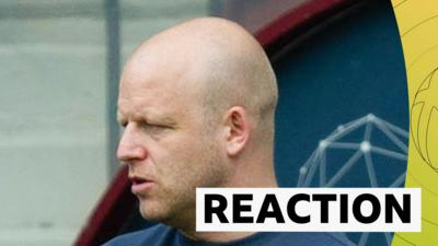 Hearts head coach Steven Naismith