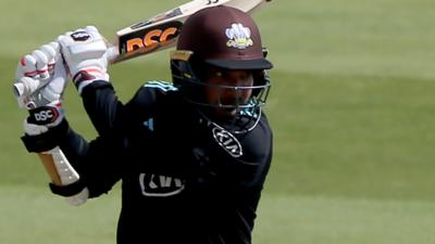 Surrey batsman Kumar Sangakkara