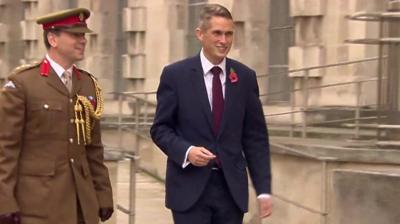 Defence Secretary Gavin Williamson