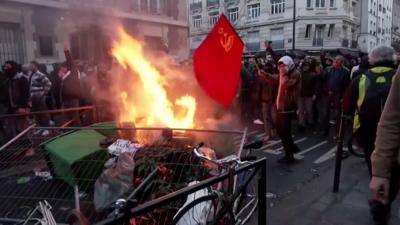 Unrest on the streets of Paris