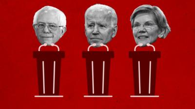 Democrat frontrunners