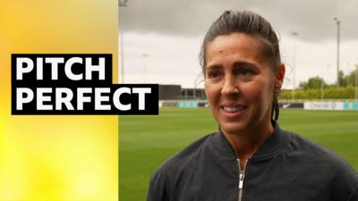 Fara Williams at St George's Park