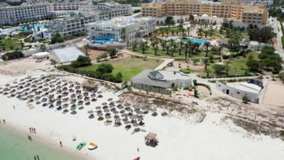 Aerial library image of hotel in Sousse, Tunisia