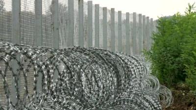 Hungary's border fence