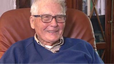 Scientist James Lovelock speaks to the BBC's Mishal Husain ahead of his 100th birthday.