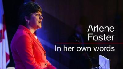 Arlene Foster in her own words