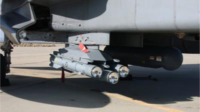 Brimstone missiles on a jet