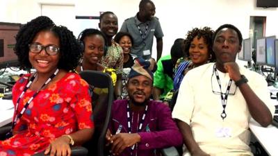 BBC Yoruba team