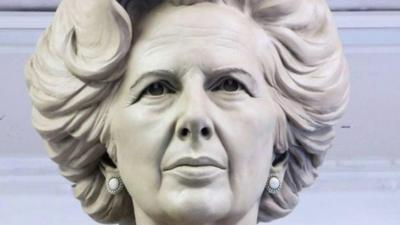 thatcher statue