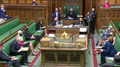 Front benches at PMQs