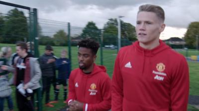 Angel Gomes and Scott McTominay