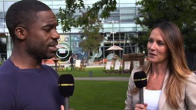 Ore Oduba and Annie Emmerson