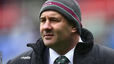 London Irish head coach Tom Coventry