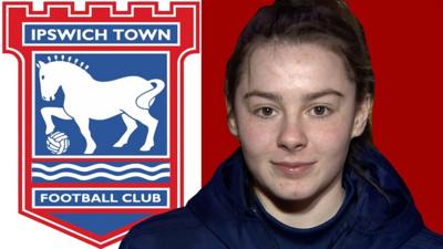 ITFC centre forward Maddie