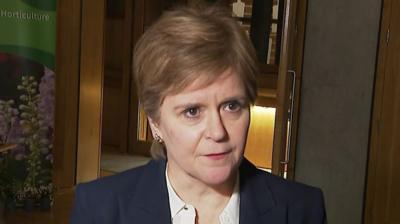 The former first minister said she had managed the Covid response from her office in Edinburgh.