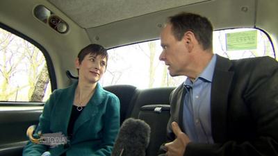 Caroline Pidgeon and Norman Smith