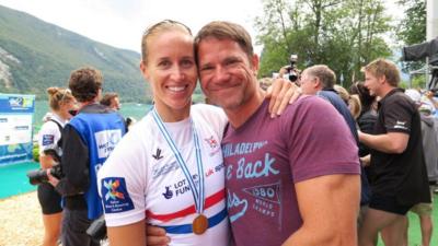 Helen Glover and Steve Backshall