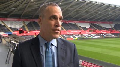 Chris Pearlman has said expanding the Liberty Stadium is necessary