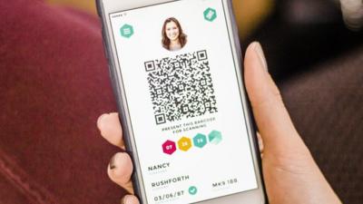 Mobile phone ticket