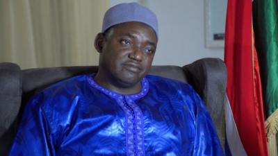 Gambia's President-elect Adama Barrow