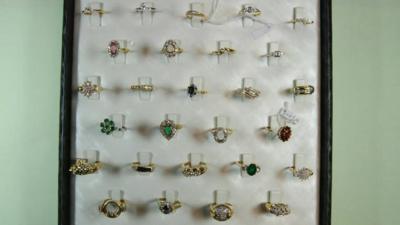 Jewellery s recovered by police in Hatton Garden heist