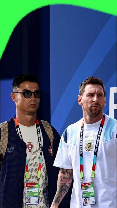 Ronaldo and Messi