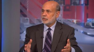 Ben Bernanke speaking to World News America