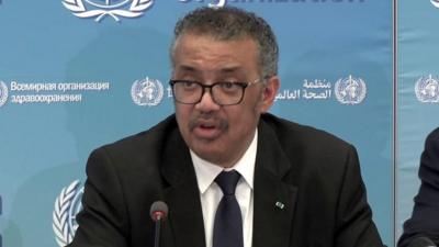 WHO chief Tedros Adhanom Ghebreyesus