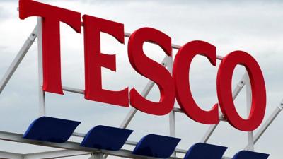 Tesco sign