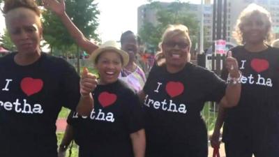 Aretha fans