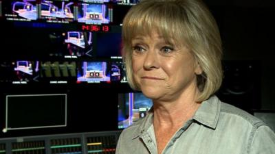 BBC Sport presenter Sue Barker