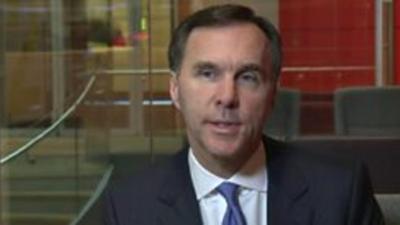 Canadian finance minister Bill Morneau