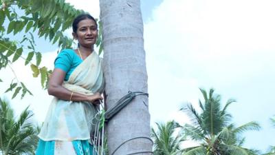 Coconut picker Bharathi