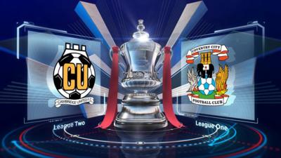 Cambridge United v Coventry City