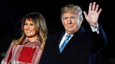 Donald and Melania Trump