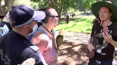 Protesters arrested in Sydney